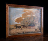 'The Cambridge to London Coach'. Coaching Scene, c.1840
