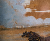 'The Cambridge to London Coach'. Coaching Scene, c.1840