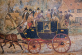 'The Cambridge to London Coach'. Coaching Scene, c.1840