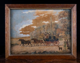 'The Cambridge to London Coach'. Coaching Scene, c.1840
