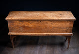 17th Century Elm Six Plank Coffer