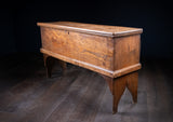 17th Century Elm Six Plank Coffer
