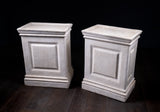 Large Pair of Neoclassical 'Limestone' Fibreglass Plinths