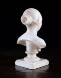 Diminutive 'Marble Bust Of Louisa', Dated 1848