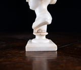 Diminutive 'Marble Bust Of Louisa', Dated 1848