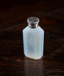 Opaline Glass & Silver Scent Bottle By Charles May, 1903