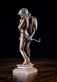 Felix Sanzel (1829–1883) - Bronze Cupid In Thought