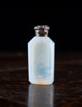 Opaline Glass & Silver Scent Bottle By Charles May, 1903