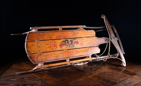 Antique Flexible Flyer Sled No. 2C, c.1921-28