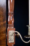 19th Century Mahogany Cheval Mirror