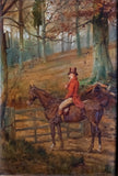 George Goodwin Kilburn (1839-1924) - A Ride In The Woods. Oil on Panel.