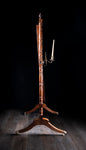 19th Century Mahogany Cheval Mirror