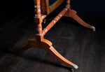 19th Century Mahogany Cheval Mirror