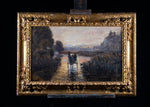 John William Buxton Knight (1843-1908) - 'The Only Way'. Oil On Canvas.