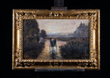 John William Buxton Knight (1843-1908) - 'The Only Way'. Oil On Canvas.
