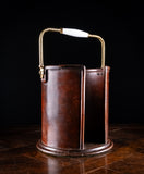 Hussey's Mahogany Plate Bucket, c.1860