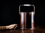 Hussey's Mahogany Plate Bucket, c.1860