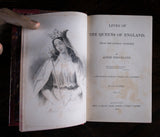 1872 Queens Of England by Agnes Strickland. 6 Vols.