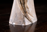 Carved Alabaster Parrot & Cockatoo, c.1920