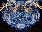 Villeroy & Boch Delft Ormolu Wall Sconce, c.1895