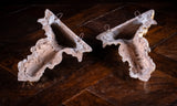 Gilt Terracotta Winged Siren Wall Brackets (With Provenance), c.1890