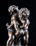 After Jean Baptiste Pigalle (1714–1785) - Eros and Anteros Fighting Over Heart