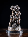 After Jean Baptiste Pigalle (1714–1785) - Eros and Anteros Fighting Over Heart