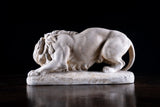 Manner Of Antoine-Louis Barye (1795-1875) - Large Prowling Lion