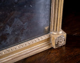 Large Regency Painted Pier Mirror With Lion Masks