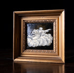 19th Century Limoges Celestial Gilt Enamel Panel