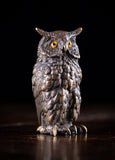 Victorian Bronze Owl