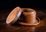 Maitland-Smith Leather 'Top Hat' Storage Box