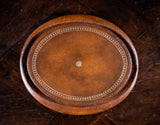 Maitland-Smith Leather 'Top Hat' Storage Box