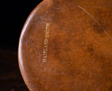 Maitland-Smith Leather 'Top Hat' Storage Box