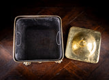 Brass Coal / Kindling Bin With Ram & Paw Feet, c.1890