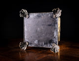 Brass Coal / Kindling Bin With Ram & Paw Feet, c.1890