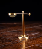 Lacquered Brass Bullseye Condenser Magnifying Glass, c.1910