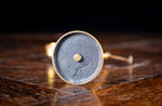 Lacquered Brass Bullseye Condenser Magnifying Glass, c.1910