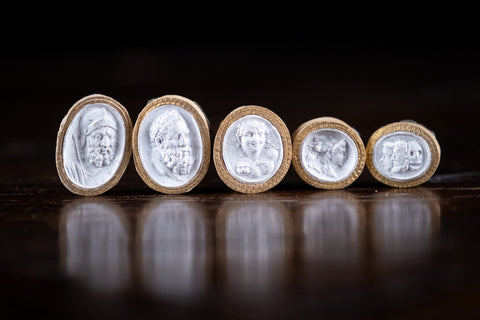 18th Century Grand Tour Plaster Intaglios
