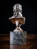 Bronze Bust Of Wolfgang Amadeus Mozart by Eugen Bormel (1858-1932)