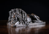 After Antonio Canova (1757-1822) Large Bronze Recumbent Lion - Harrington Antiques