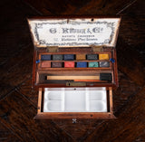 Artist's Watercolour Paint Box by George Rowney & Co, c.1865 - 62 - Harrington Antiques