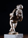 Bronze Putti Playing Piggyback After Leonhard Kern (1588 - 1662) - Harrington Antiques