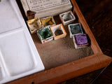 Complete Winsor & Newton Artist's Watercolour Box, c.1870 - Harrington Antiques