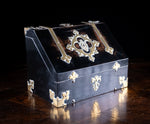 Coromandel Stationary Box by W. Leuchars, London. C.1860 - Harrington Antiques