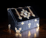 Coromandel Stationary Box by W. Leuchars, London. C.1860 - Harrington Antiques