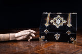 Coromandel Stationary Box by W. Leuchars, London. C.1860 - Harrington Antiques