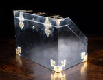 Coromandel Stationary Box by W. Leuchars, London. C.1860 - Harrington Antiques