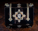 Coromandel Stationary Box by W. Leuchars, London. C.1860 - Harrington Antiques