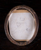 Early 19th Century Gilded Silhouette Portrait Of A Lady - Harrington Antiques